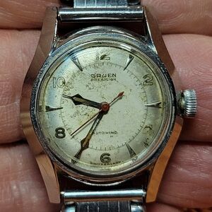 Gruen automatic Precision wrist watch from the early 50s.